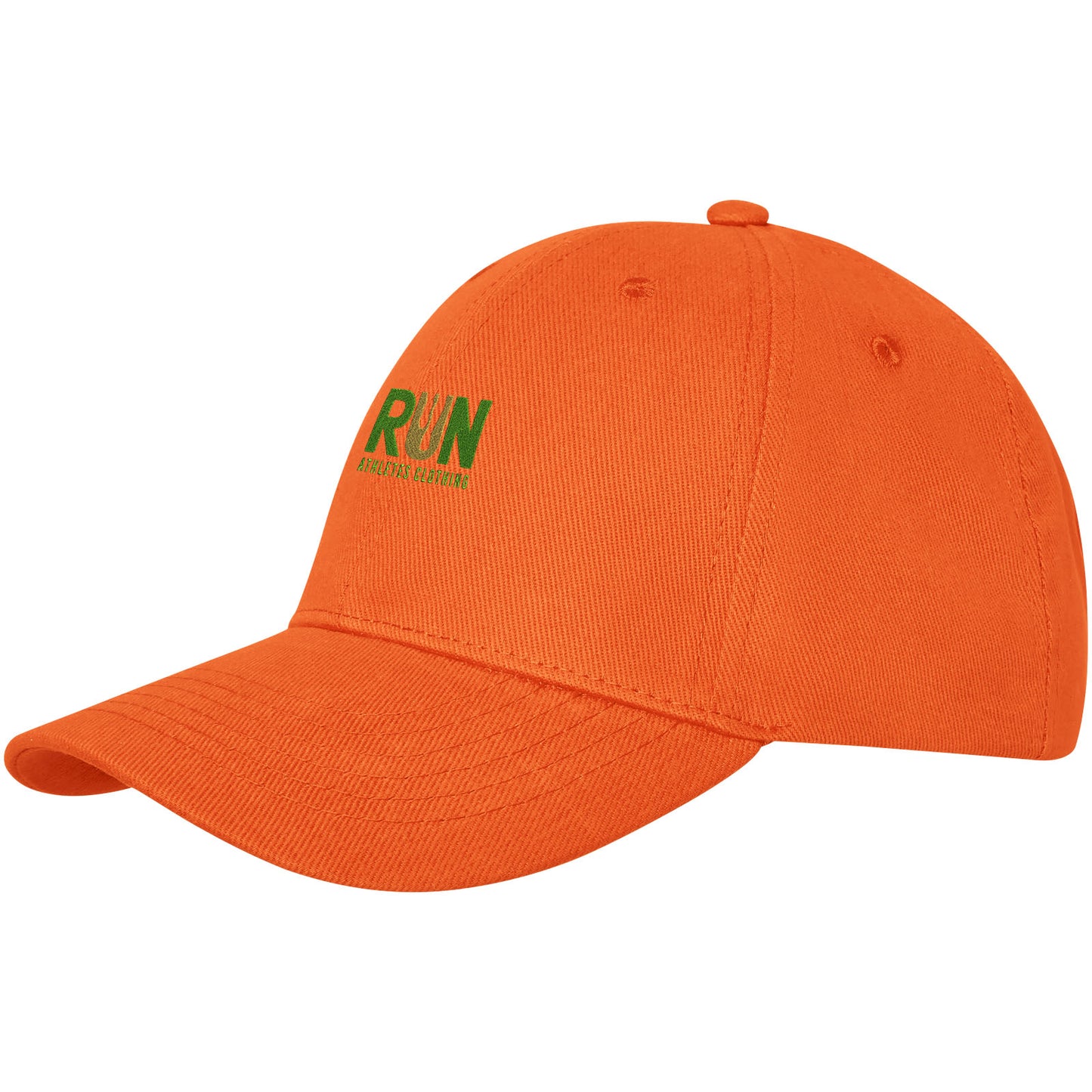 Cappellino Davis a 6 pannelli - Arancione
