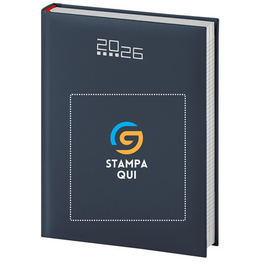 Agende quadrettate personalizzate 2026 Giornaliera 15X21 | Cod. PB535