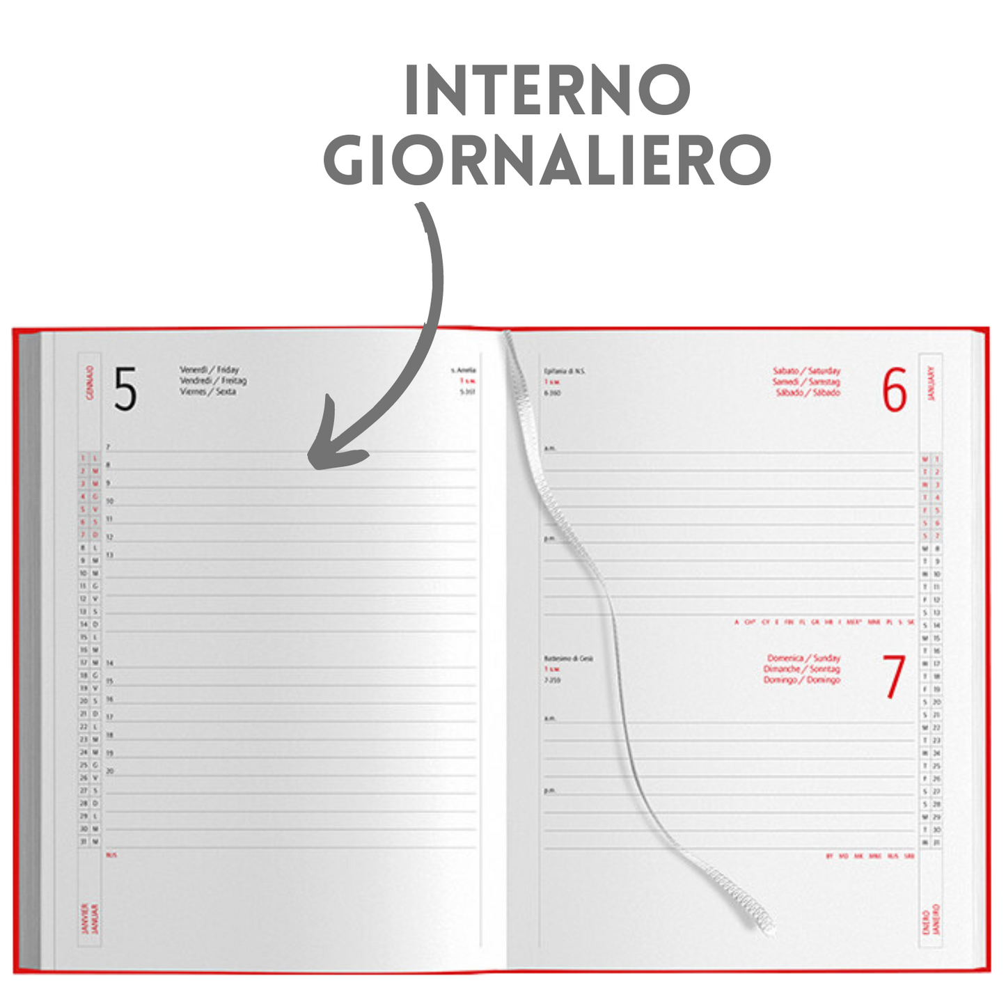 Agende personalizzate 2025 PB5275
