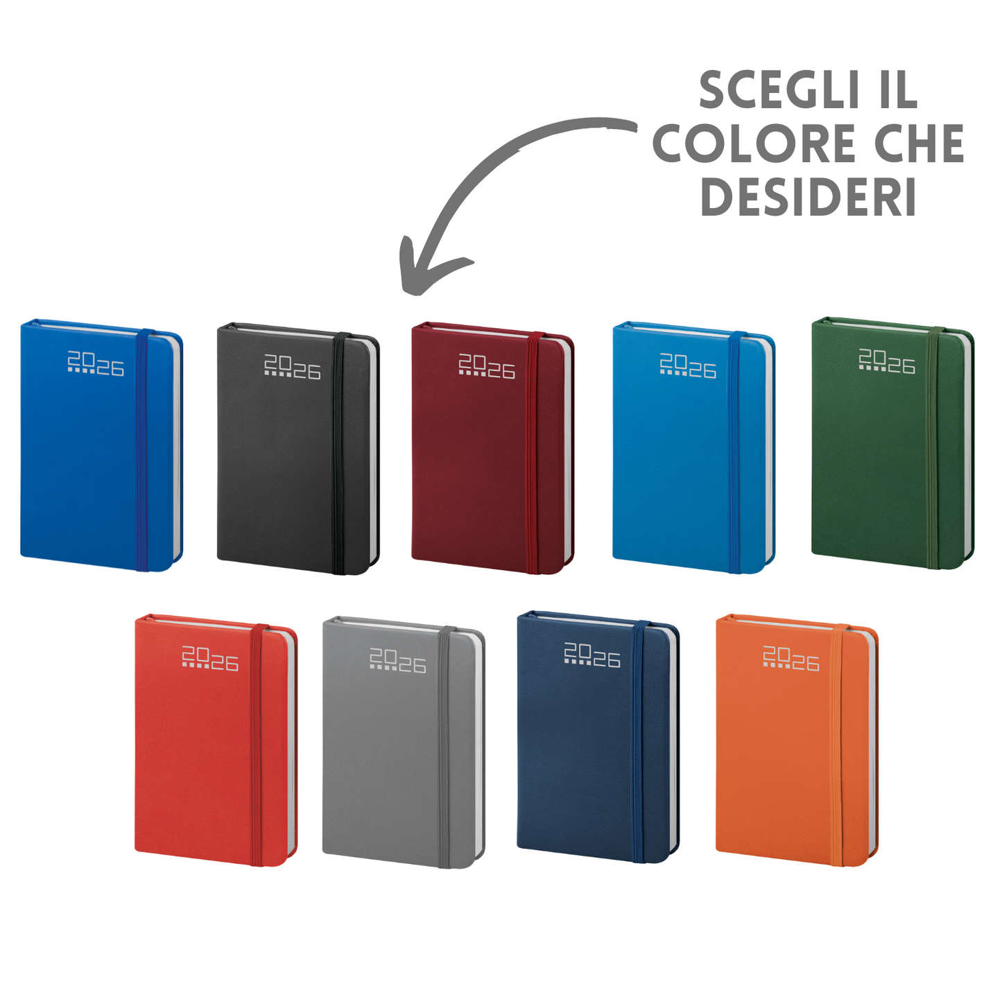 Agende personalizzate 2026 Settimanali 9X14 | Cod. PB287
