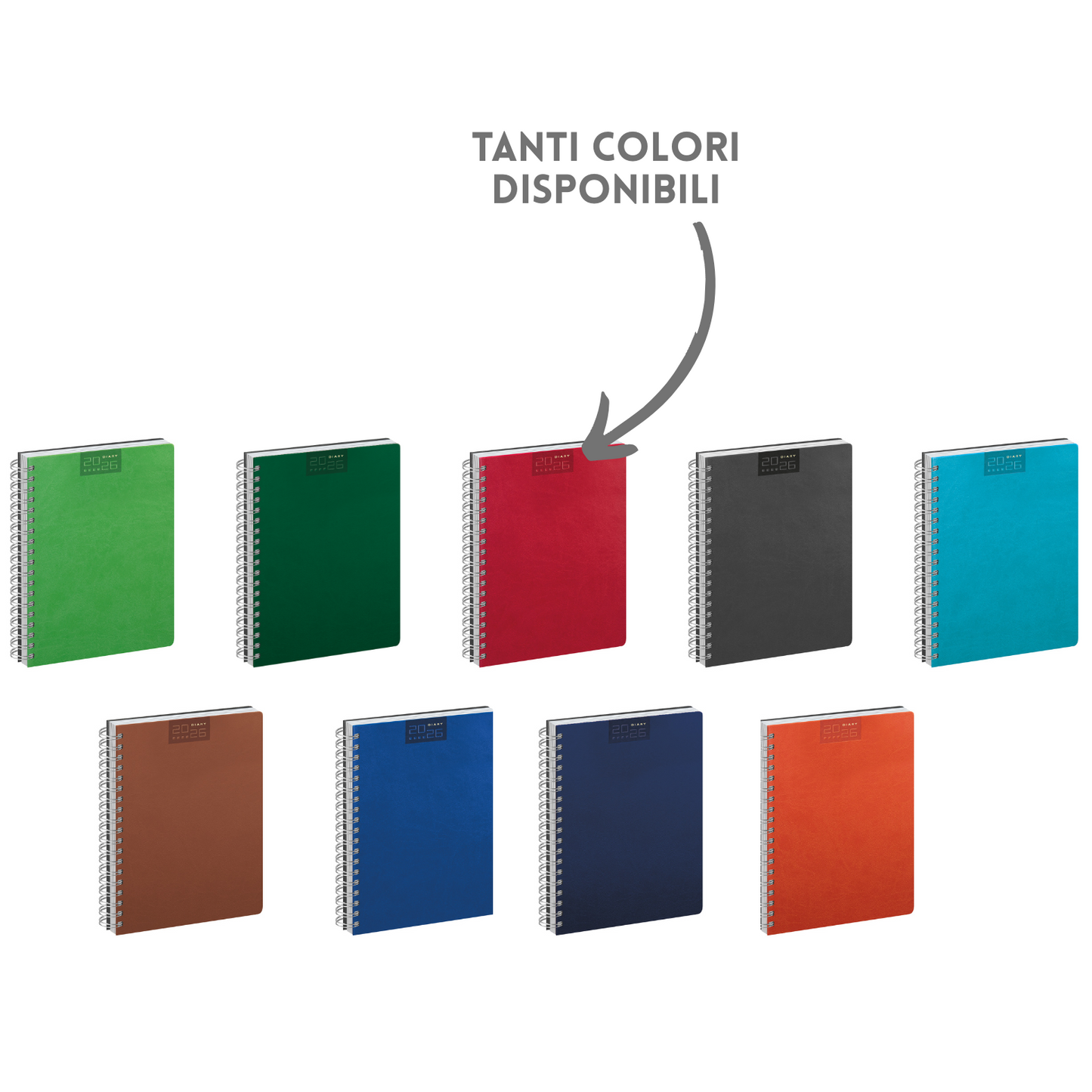 Agende personalizzate 2026 Giornaliere 15x21 | Cod. PB375