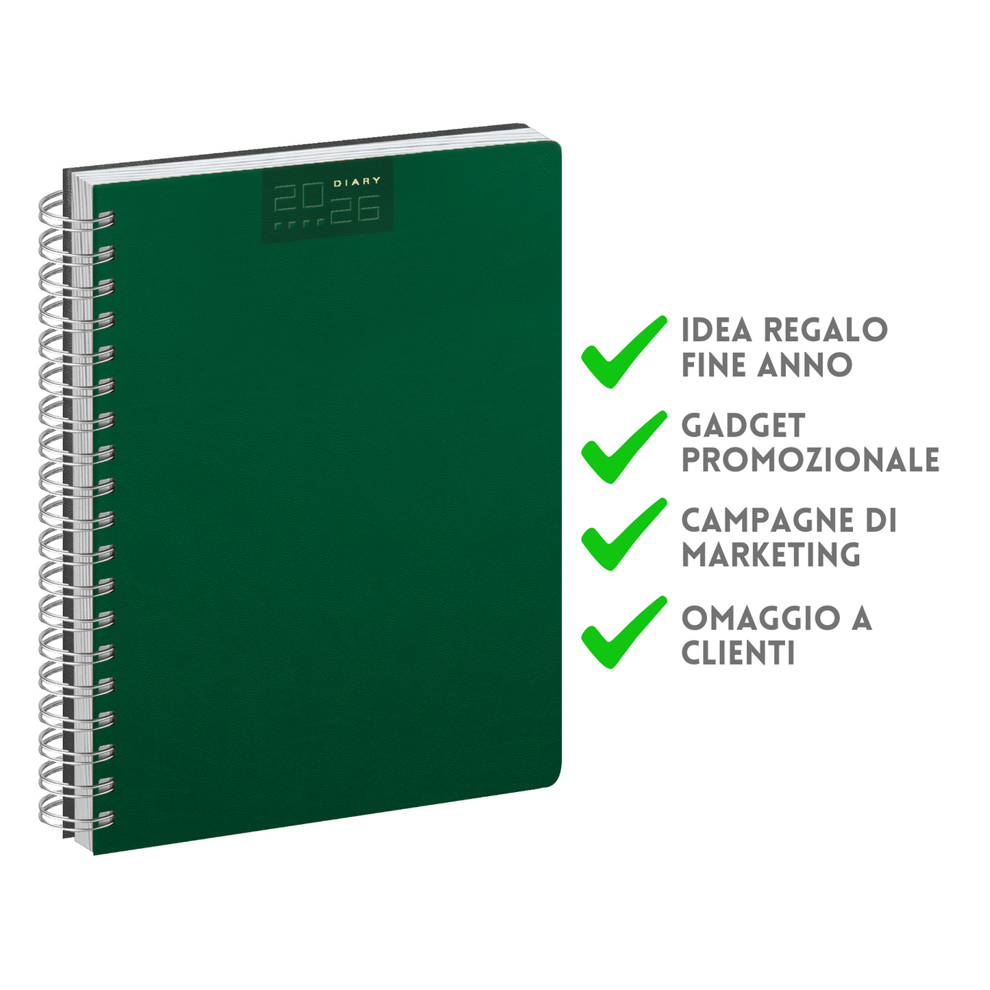 Agende personalizzate 2026 Giornaliere 15x21 | Cod. PB375