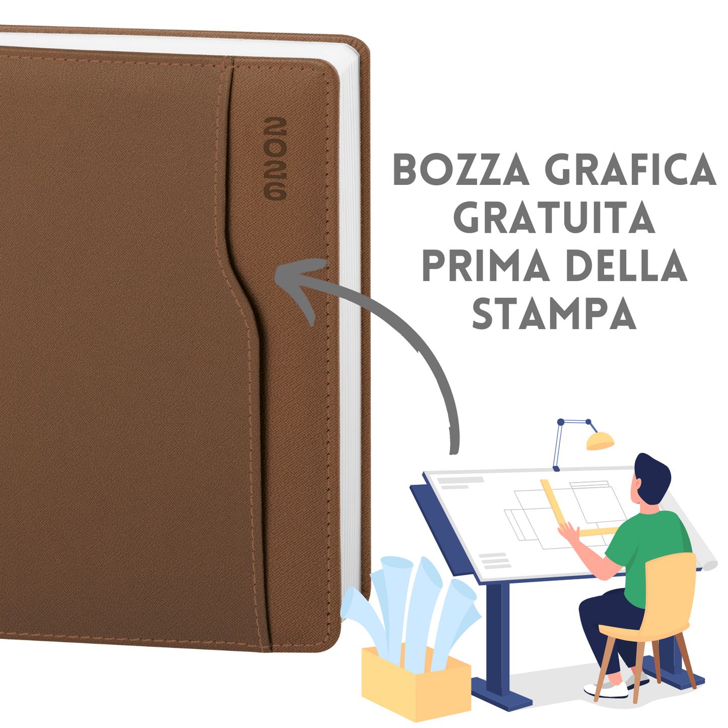 Agende personalizzate 2026 Giornaliere 15x21 | Cod. PB301