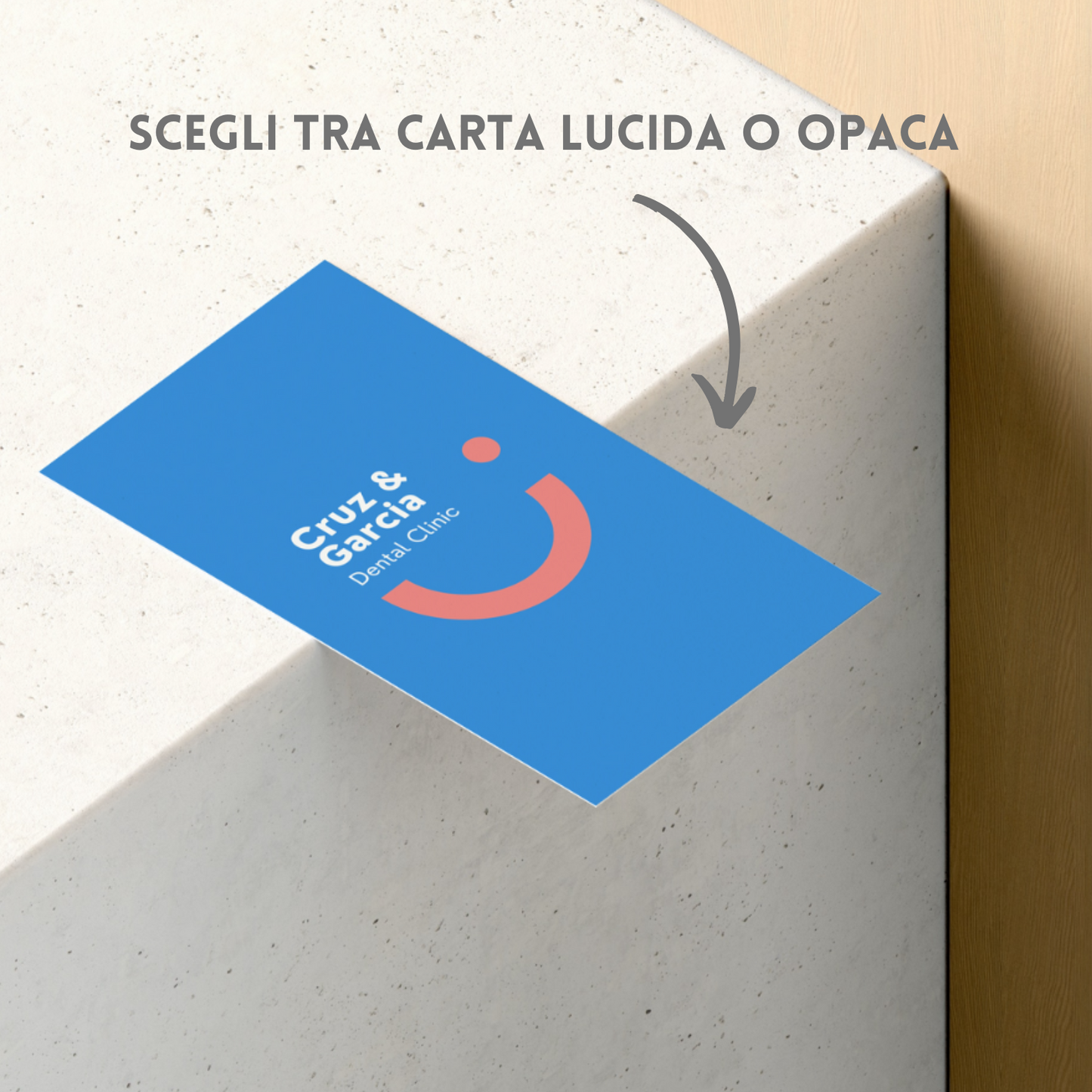 Biglietti da visita Carta Perlata personalizzati