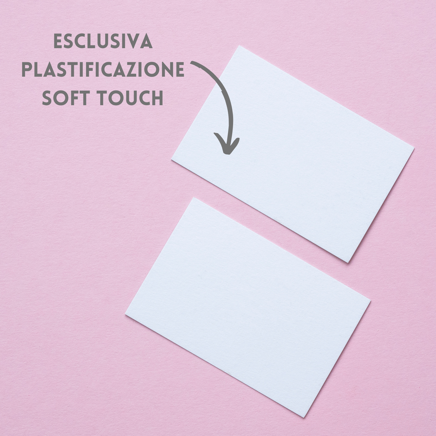 Biglietti da visita Soft Touch personalizzati