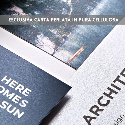 Biglietti da visita Carta Perlata personalizzati