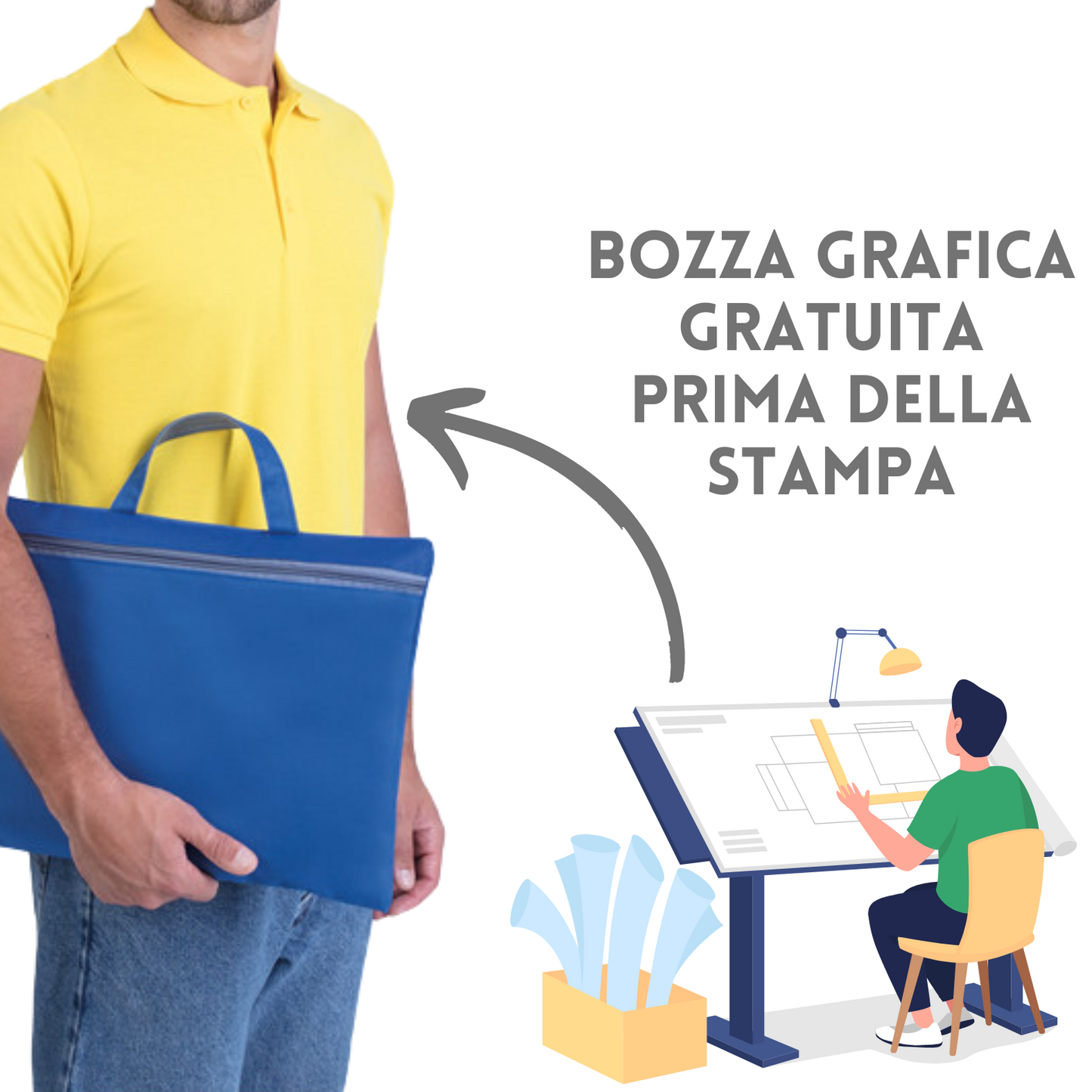 Borsa portadocumenti personalizzata PH252
