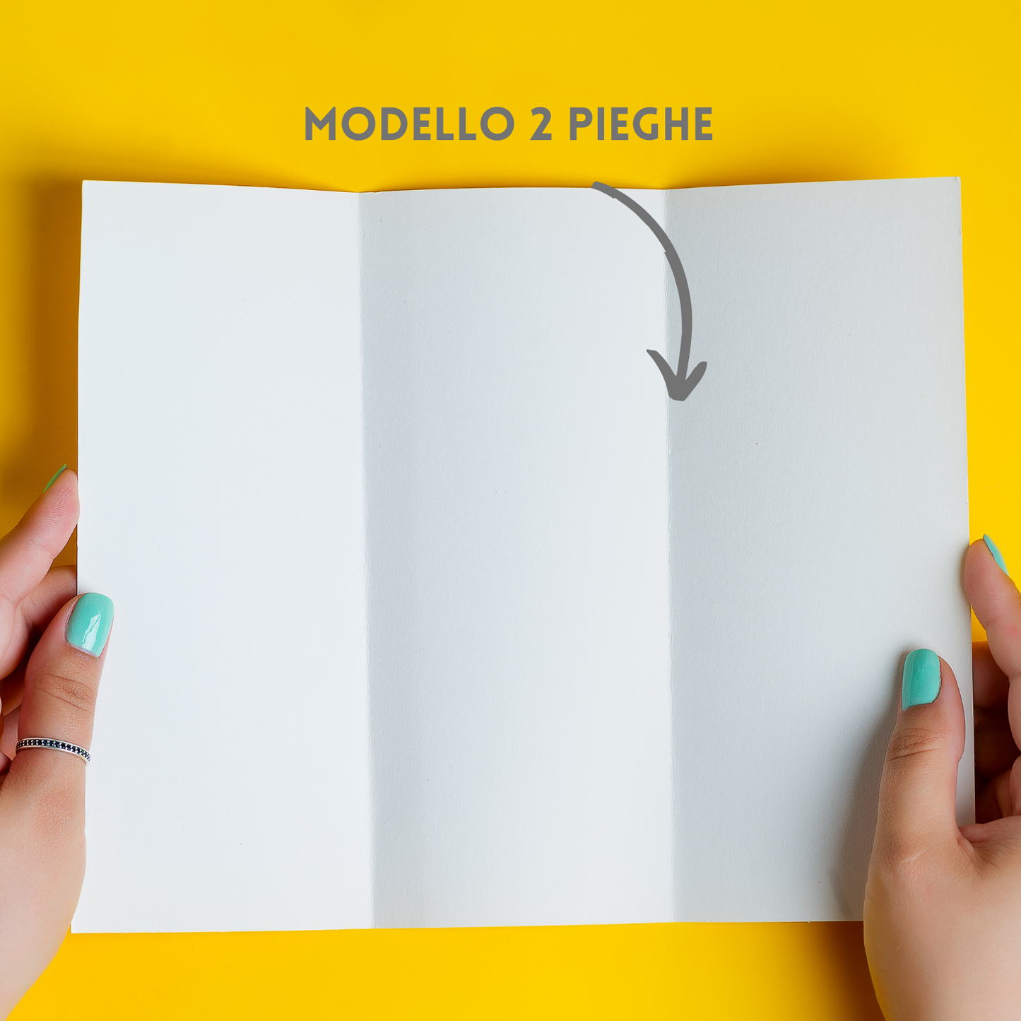 Brochure A4 a 2 pieghe personalizzate carta 170 gr.