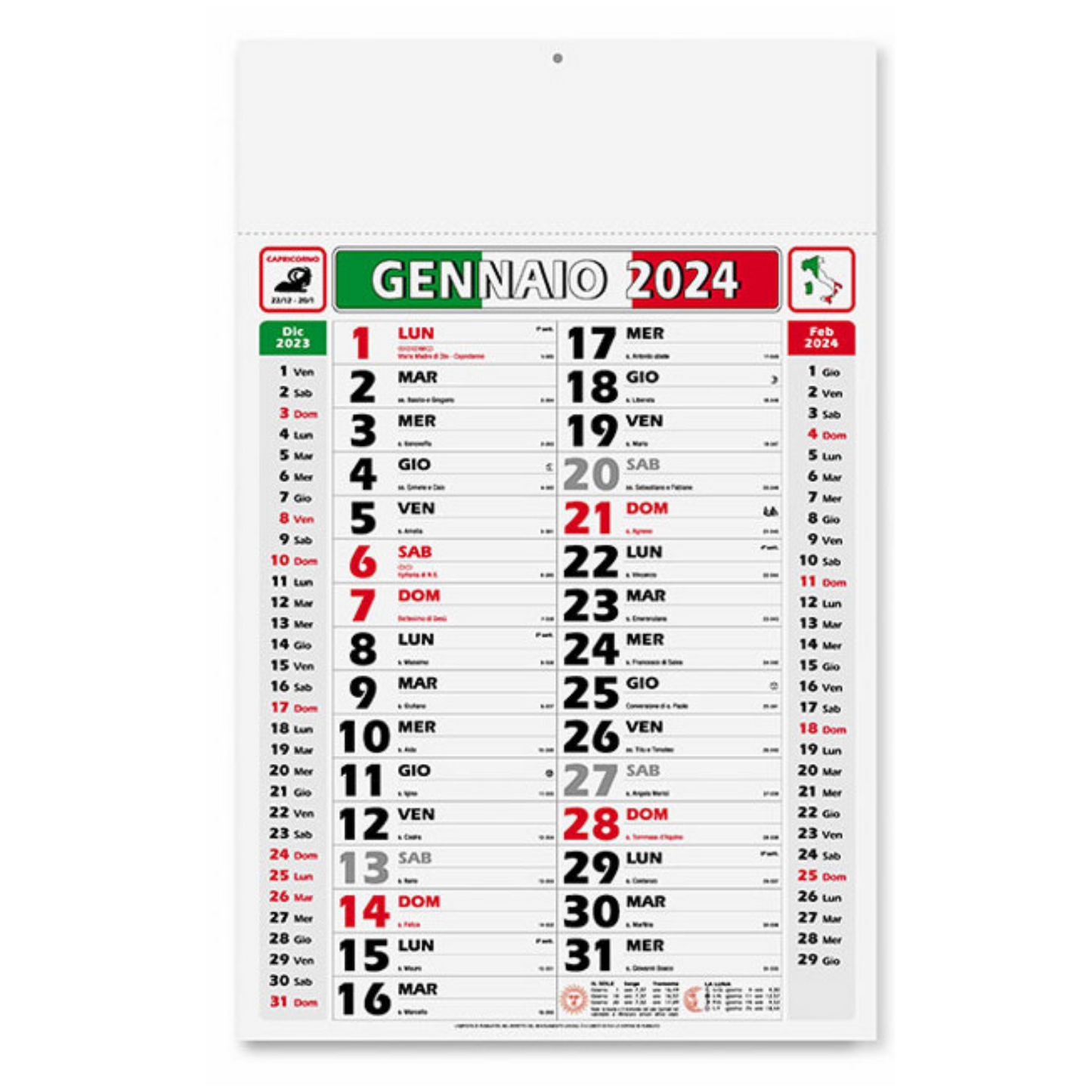 Calendari personalizzati 2024 olandesi PA432