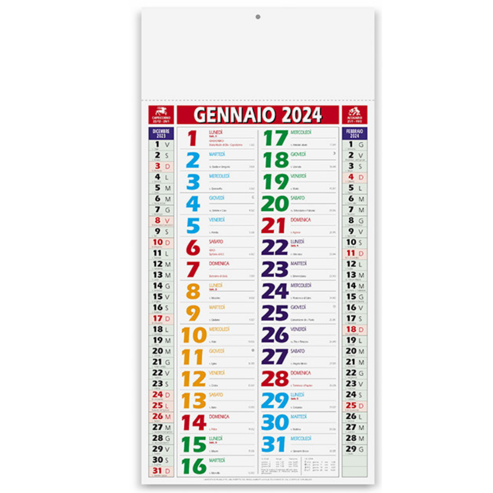 Calendario olandese 2024 personalizzato | Cod. PA658