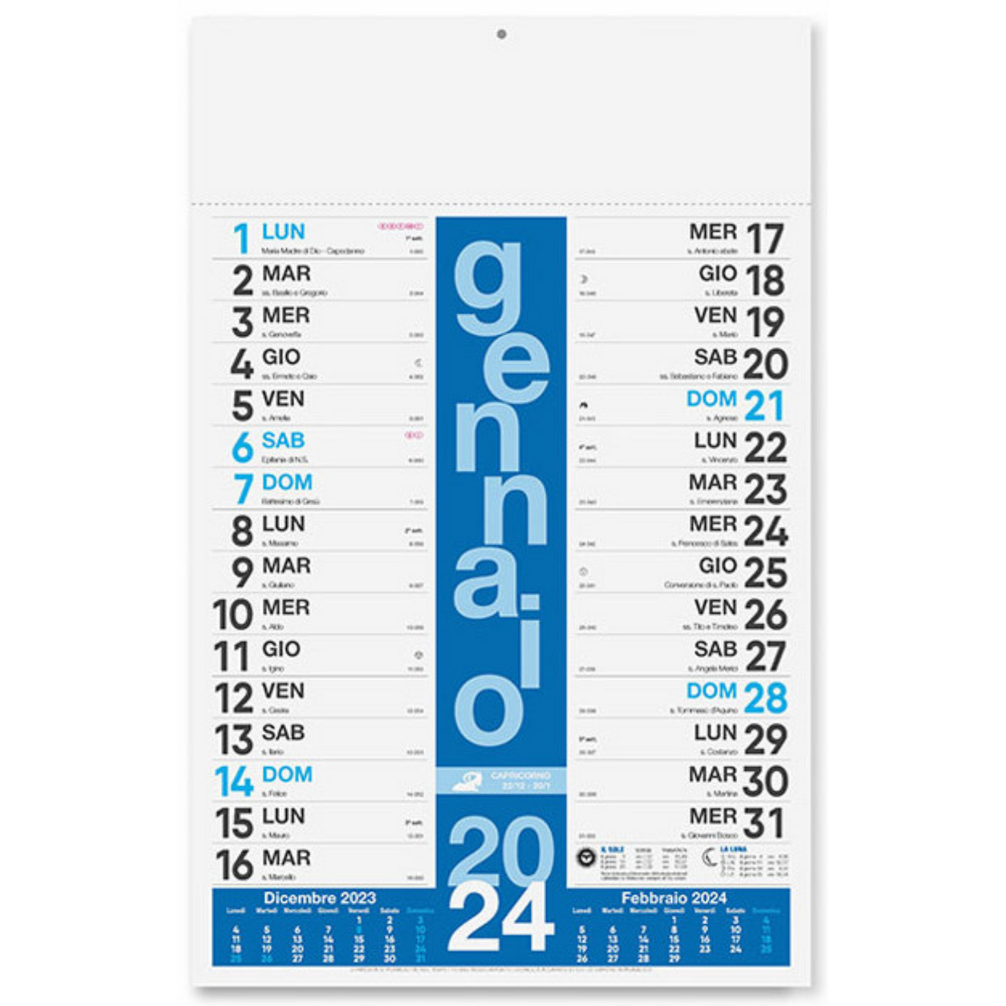 Calendari personalizzati 2024 olandesi PA430