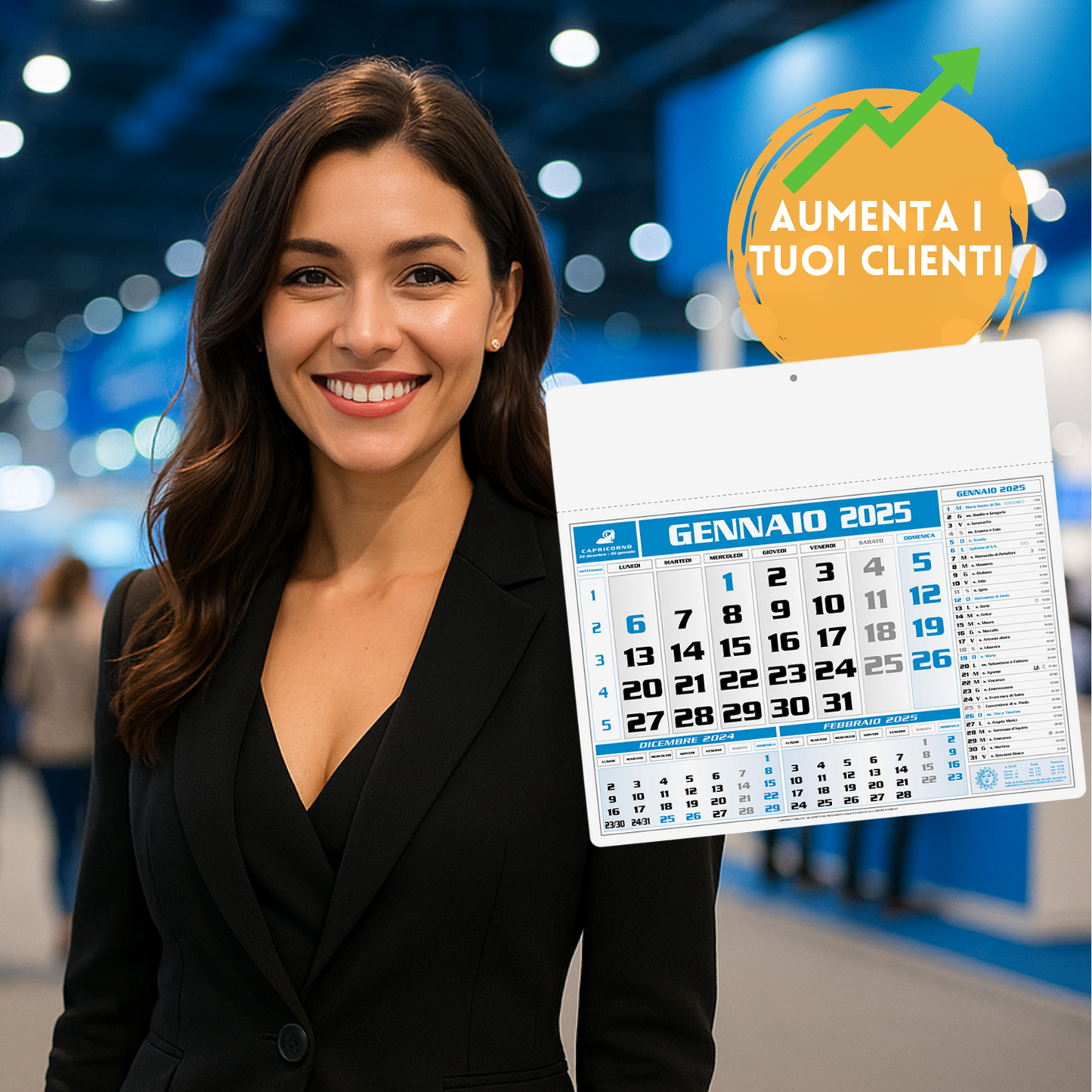 Calendario personalizzato 2026 americano | Cod. PA560