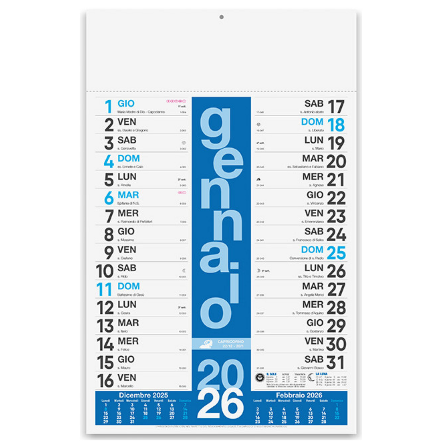 Calendario olandese 2026 personalizzato | Cod. PA430