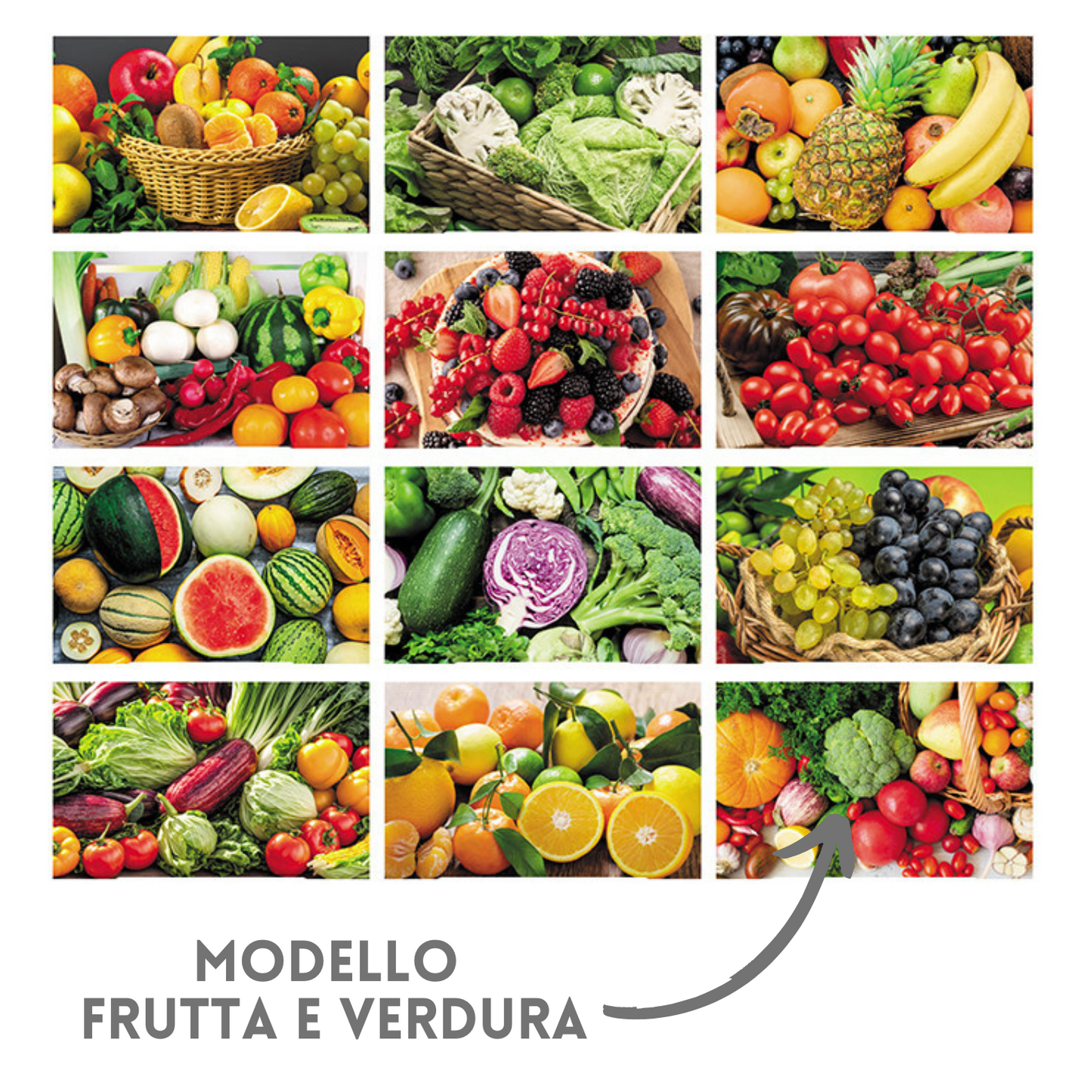 Calendario illustrato 2026 Frutta e Verdura | Cod. PA146