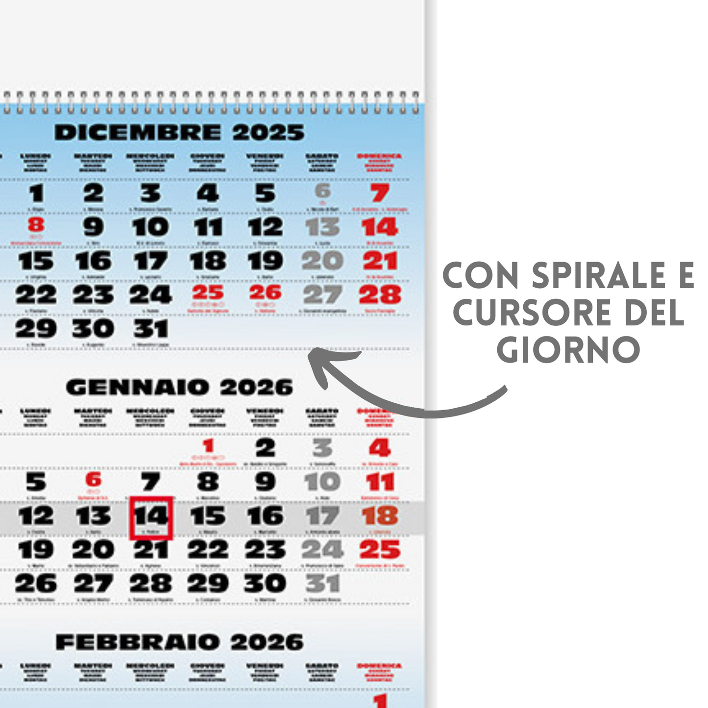 Calendario olandese 2026 personalizzato | Cod. PA508