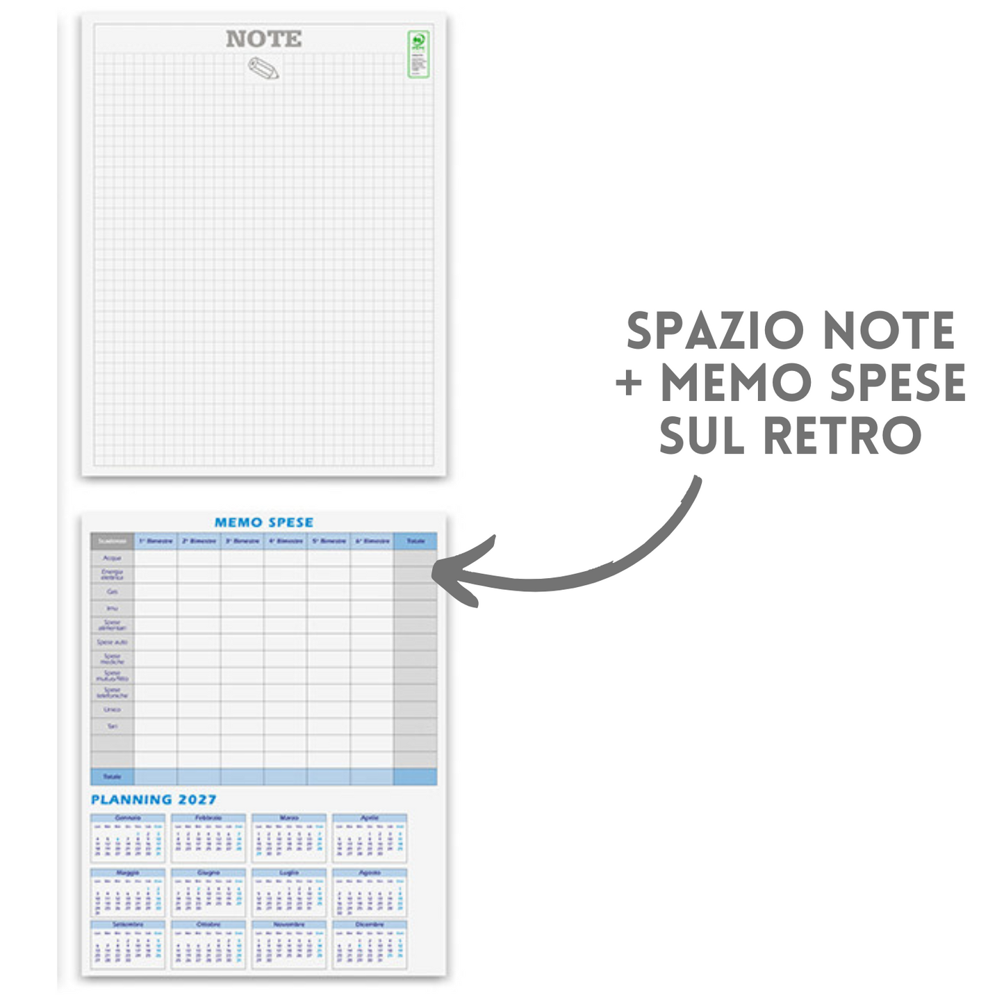 Calendario olandese 2026 personalizzato | Cod. PA620