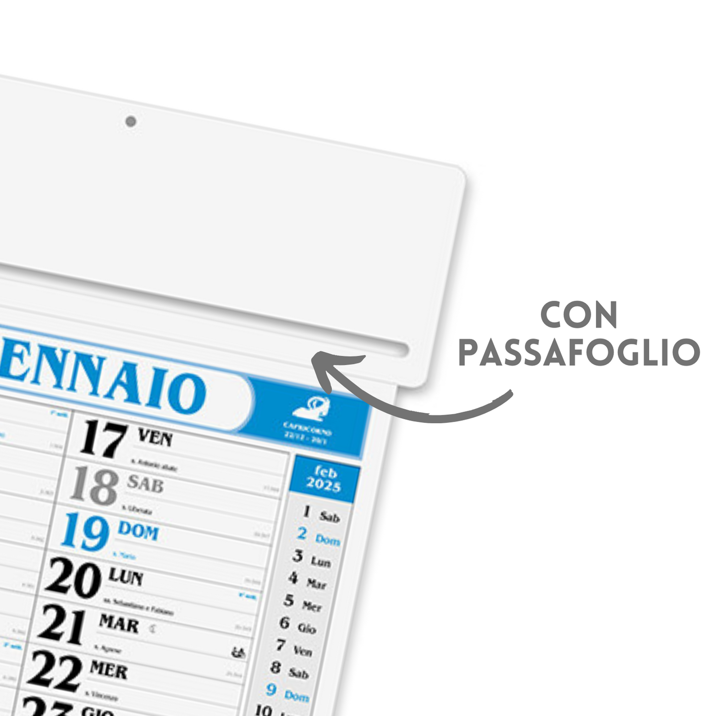 Calendario passafoglio 2026 personalizzato | Cod. PA550