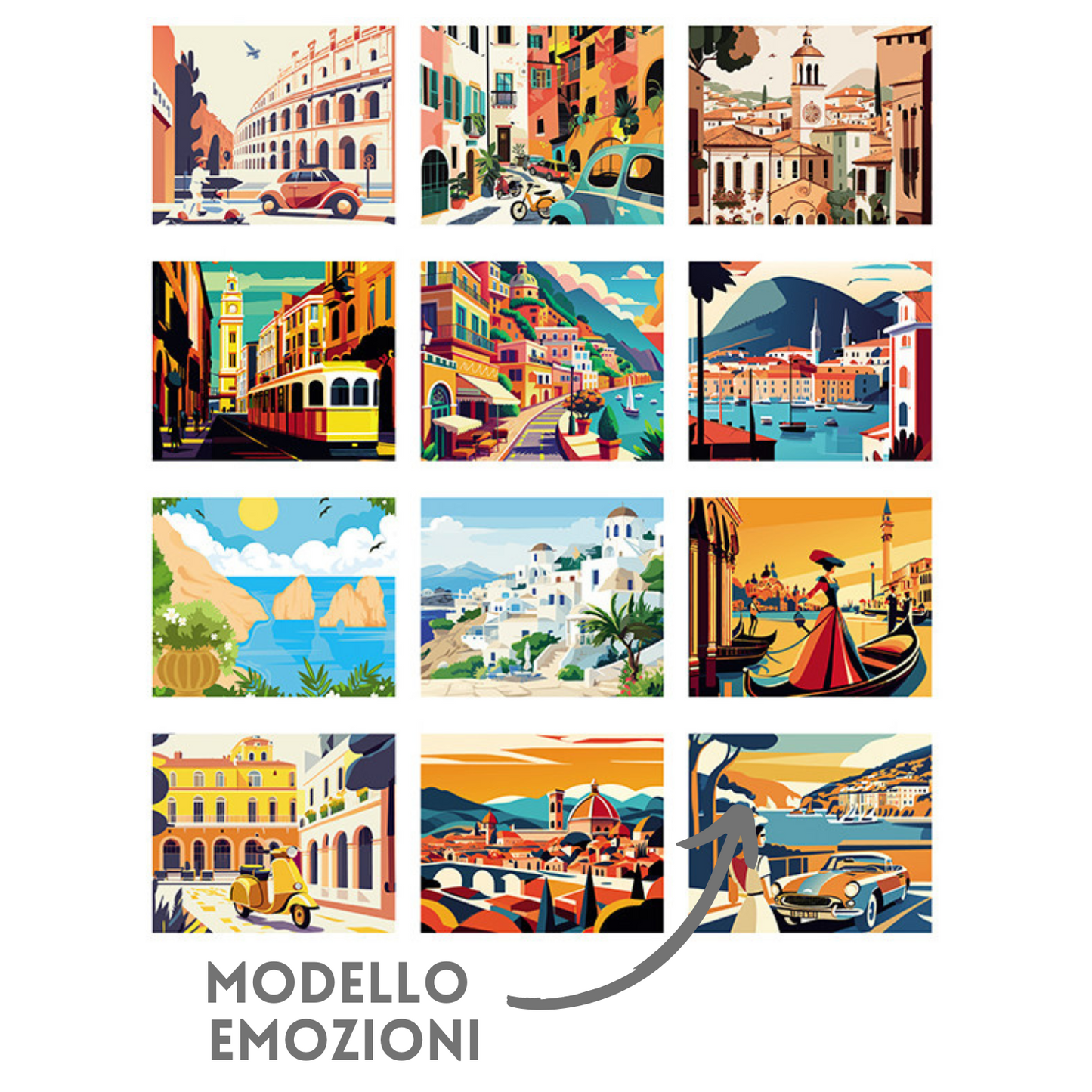 Calendario illustrato 2026 Emozioni | Cod. PA030