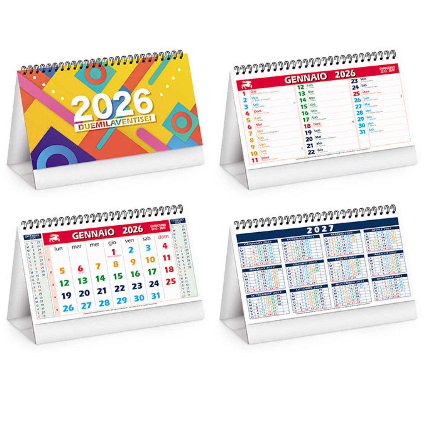Calendario da banco 2026 personalizzato | Cod. PA705