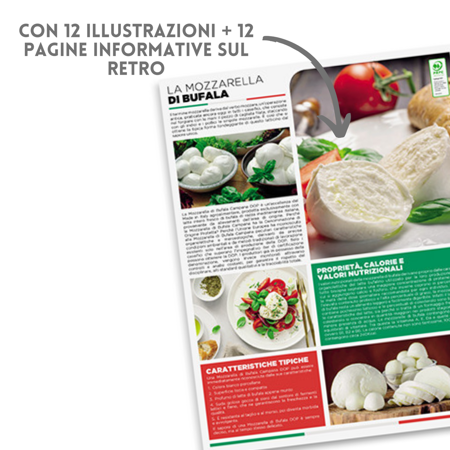 Calendario illustrato 2026 Prodotti Tipici | Cod. PA140