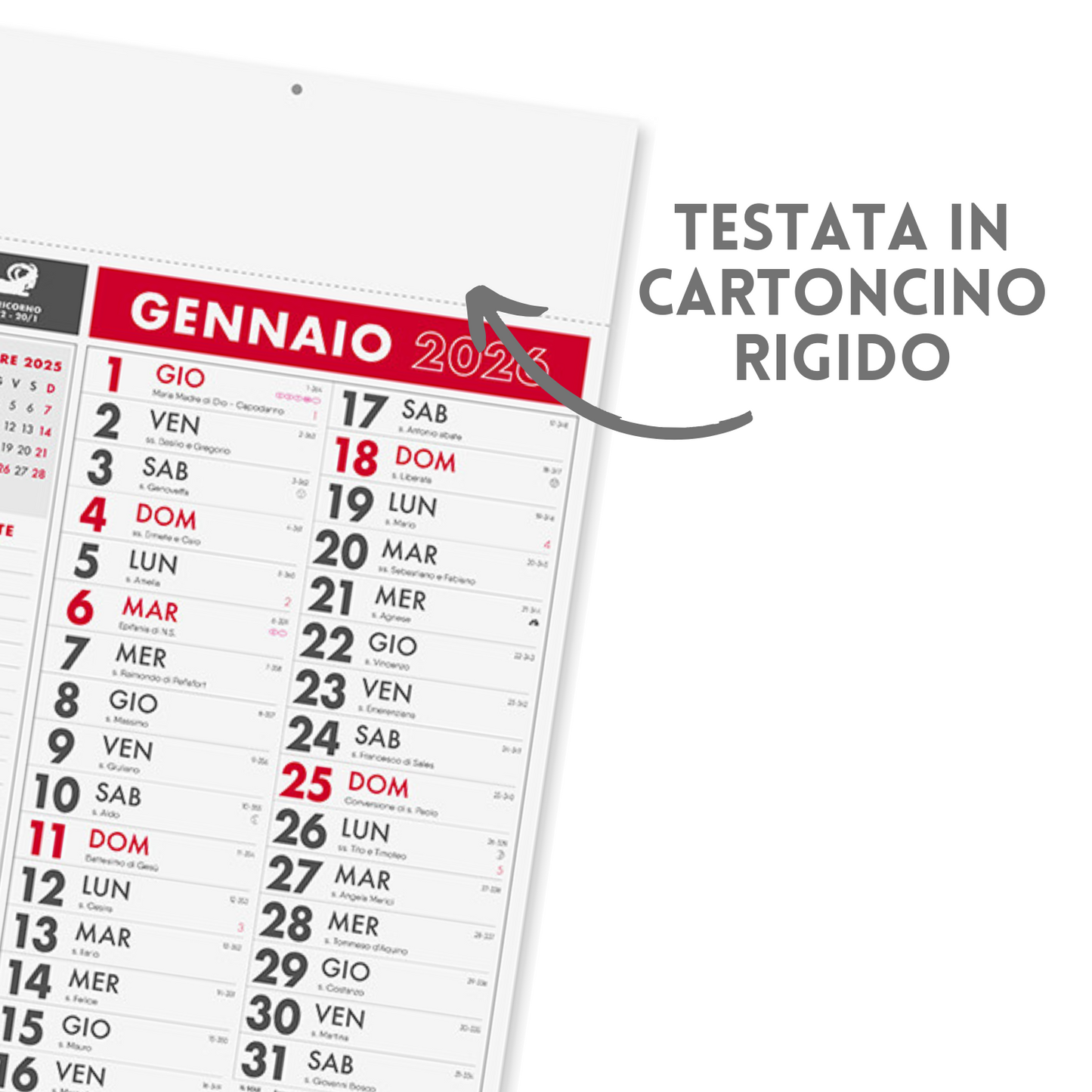 Calendario olandese 2026 personalizzato | Cod. PA636