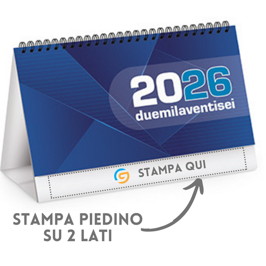 Calendario da banco 2026 personalizzato | Cod. PA710
