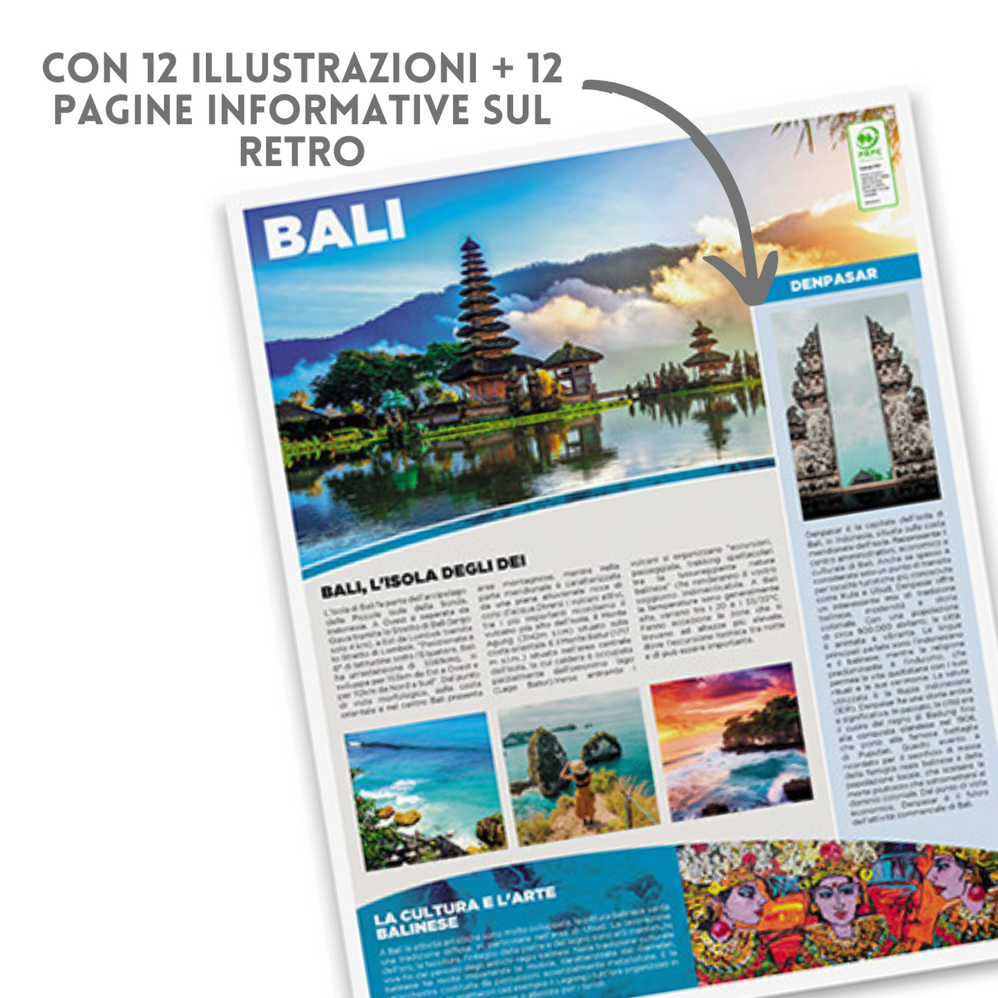 Calendario illustrato 2026 Mete da sogno | Cod. PA117