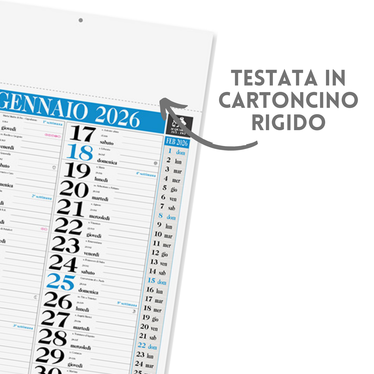 Calendario olandese 2026 personalizzato | Cod. PA640