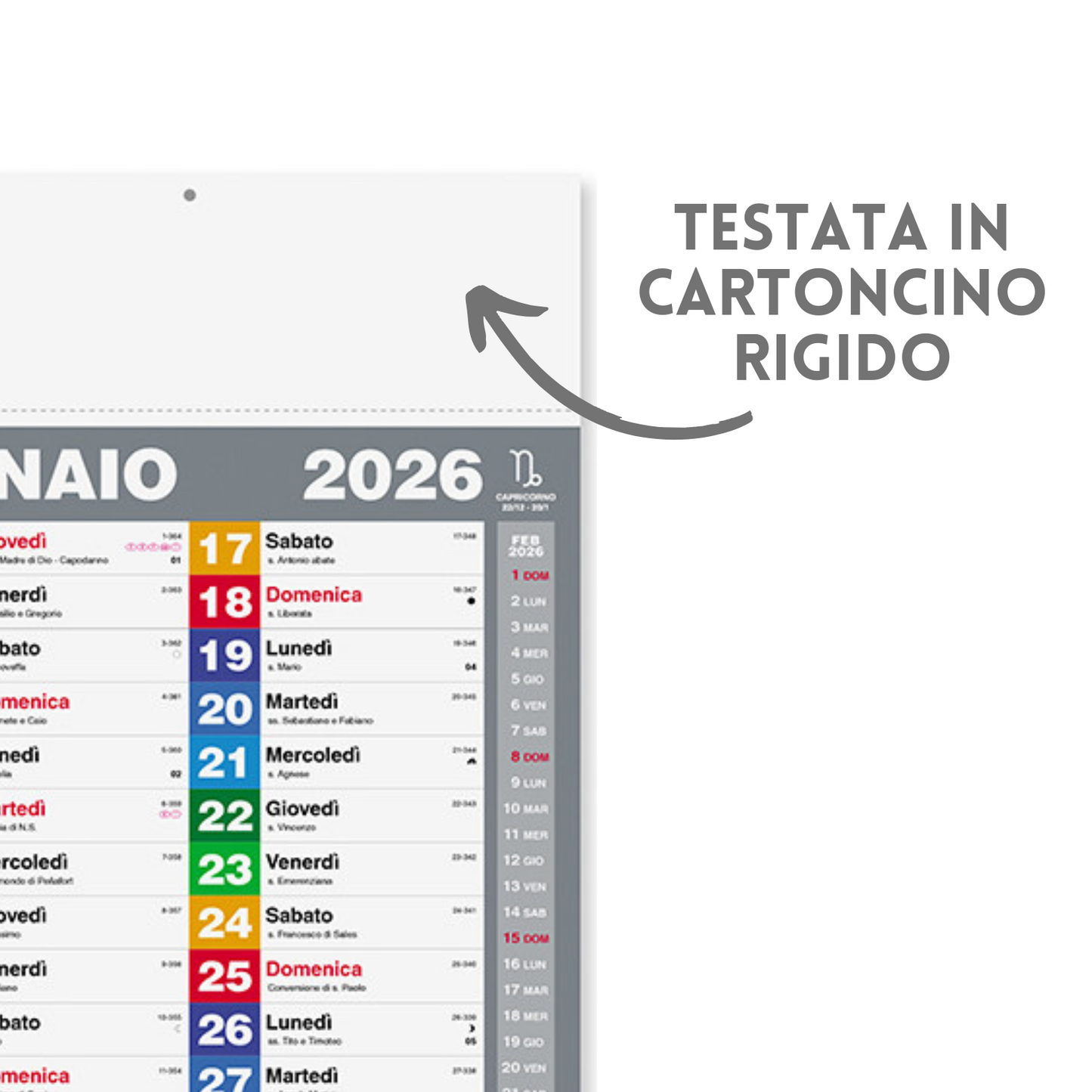 Calendario olandese 2026 personalizzato | Cod. PA420