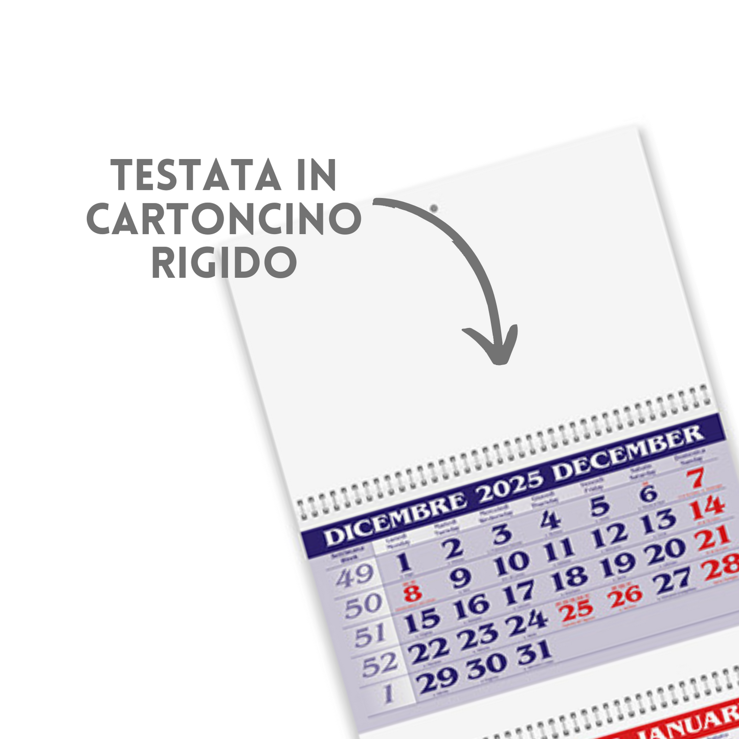 Calendario olandese 2026 personalizzato | Cod. PA510