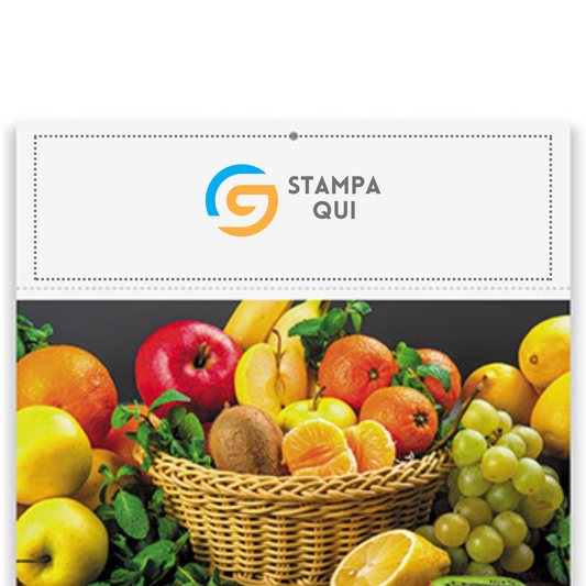 Calendario illustrato 2026 Frutta e Verdura | Cod. PA146