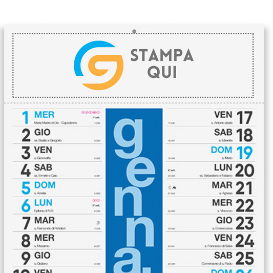Calendario olandese 2026 personalizzato | Cod. PA430