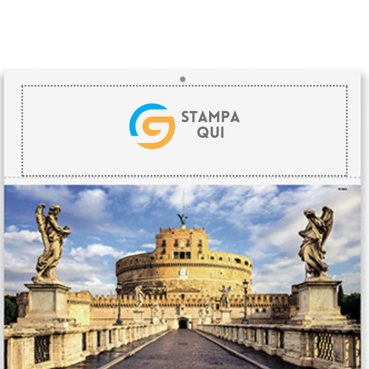 Calendario illustrato 2026 Città d'Italia | Cod. PA116