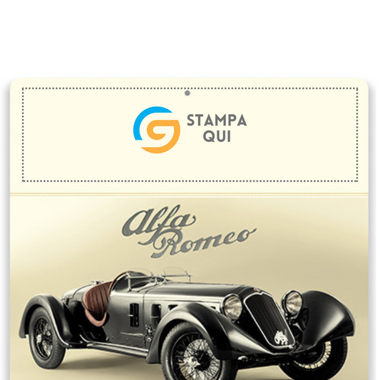 Calendario illustrato 2026 Mille Miglia | Cod. PA023