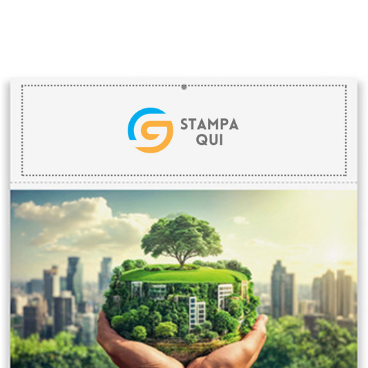 Calendario illustrato 2026 Ecologia | Cod. PA091