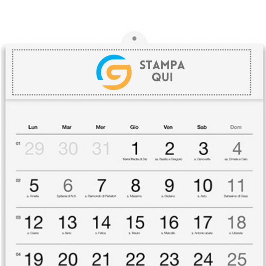 Calendario olandese 2026 personalizzato | Cod. PA513