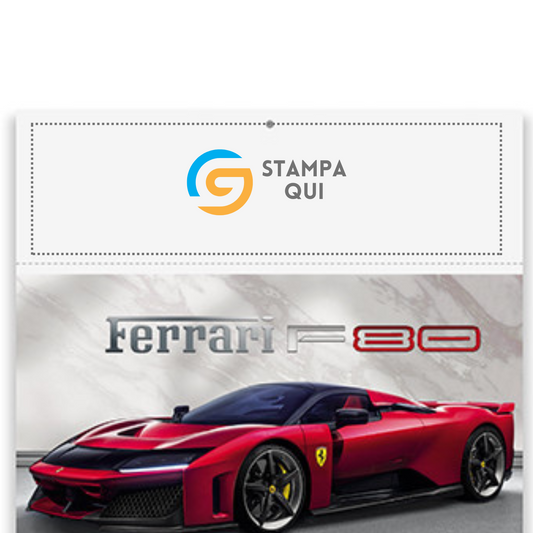 Calendario illustrato 2026 Auto Sportive | Cod. PA162