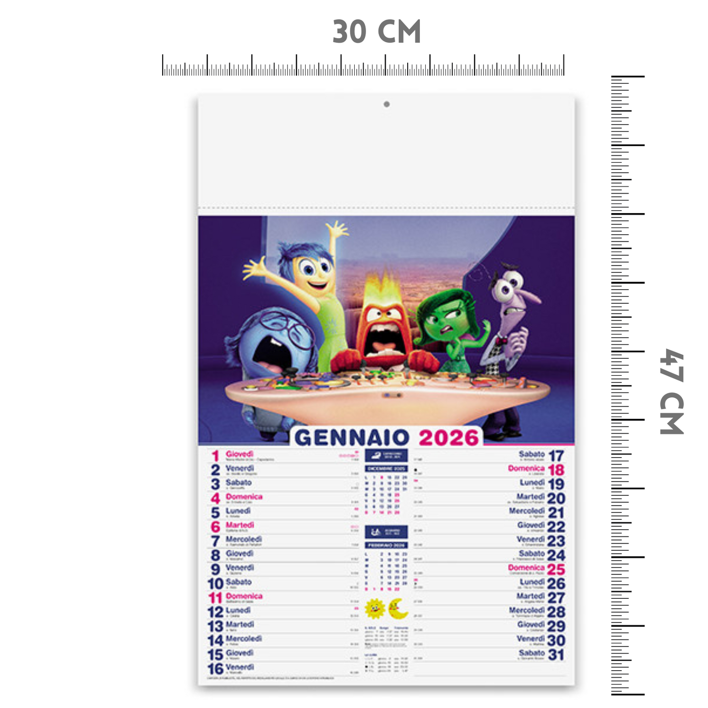 Calendario illustrato 2026 Favole | Cod. PA105