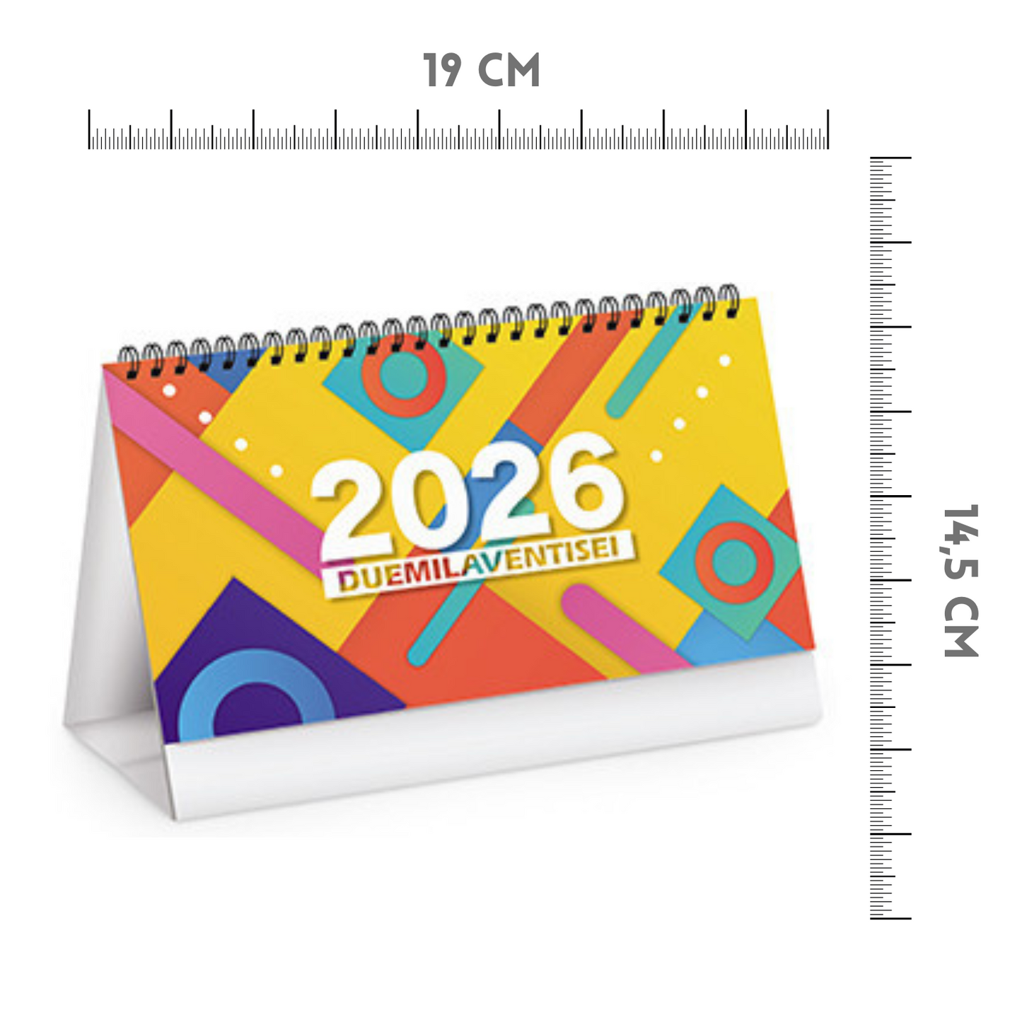 Calendario da banco 2026 personalizzato | Cod. PA705