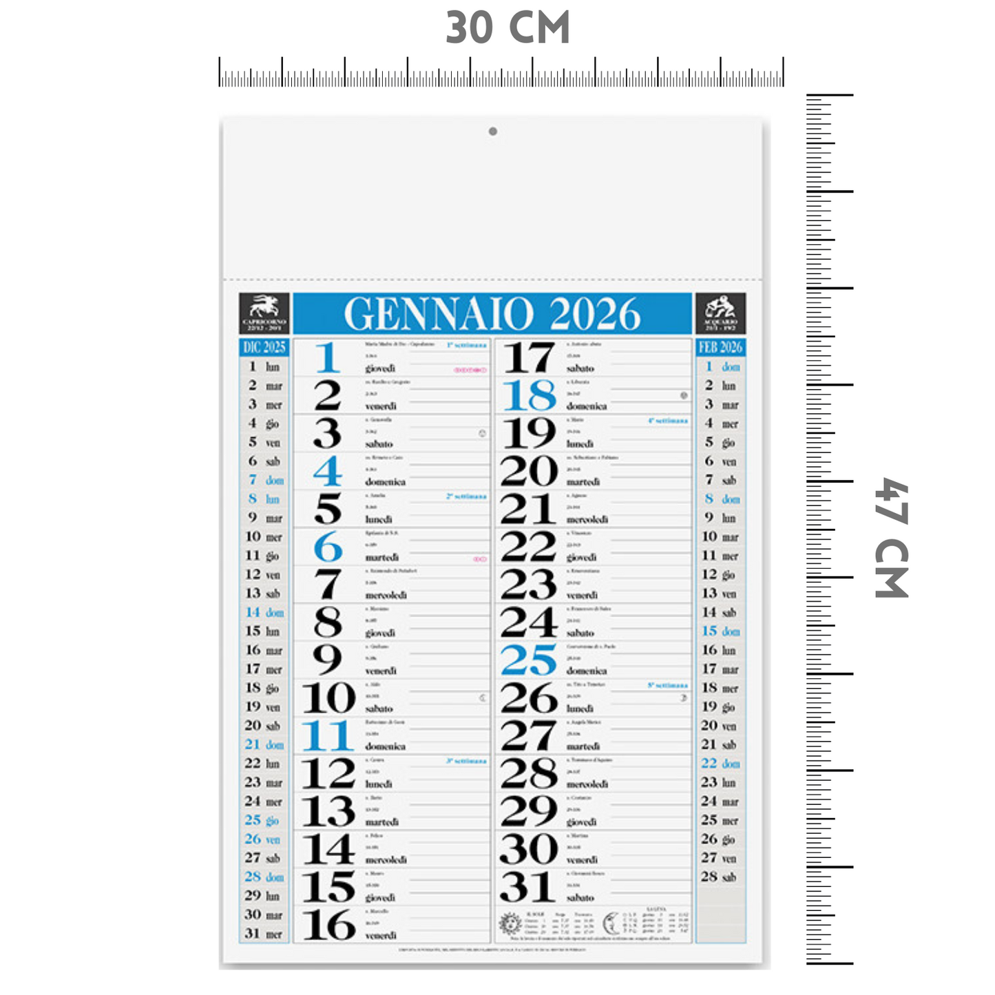 Calendario olandese 2026 personalizzato | Cod. PA640