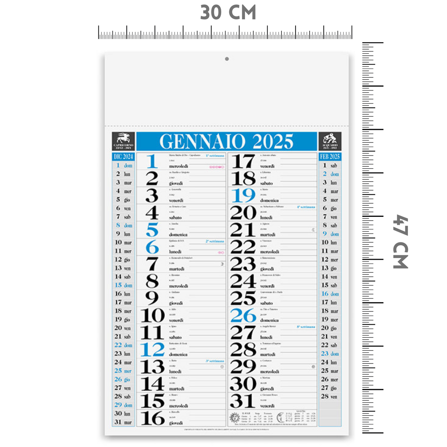 Calendari personalizzati 2025 olandesi PA640