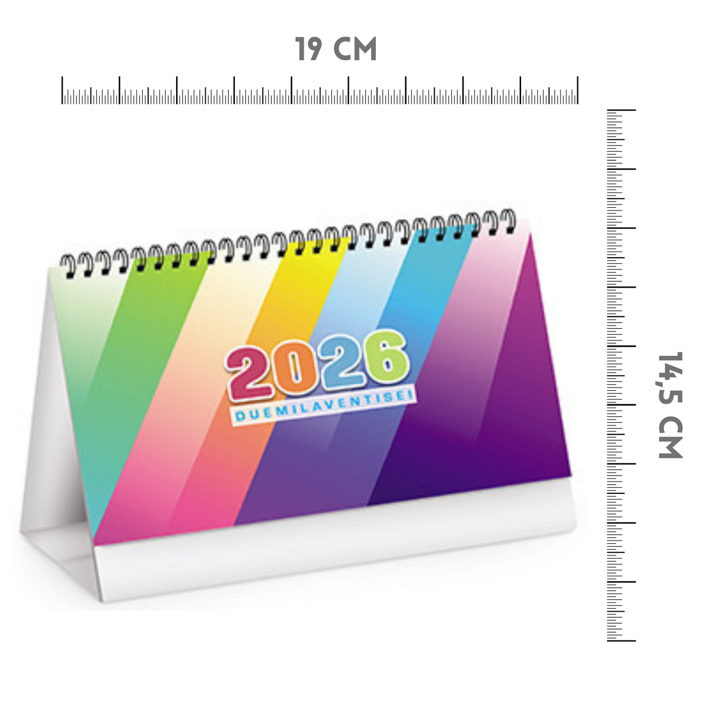 Calendario da banco 2026 personalizzato | Cod. PA725
