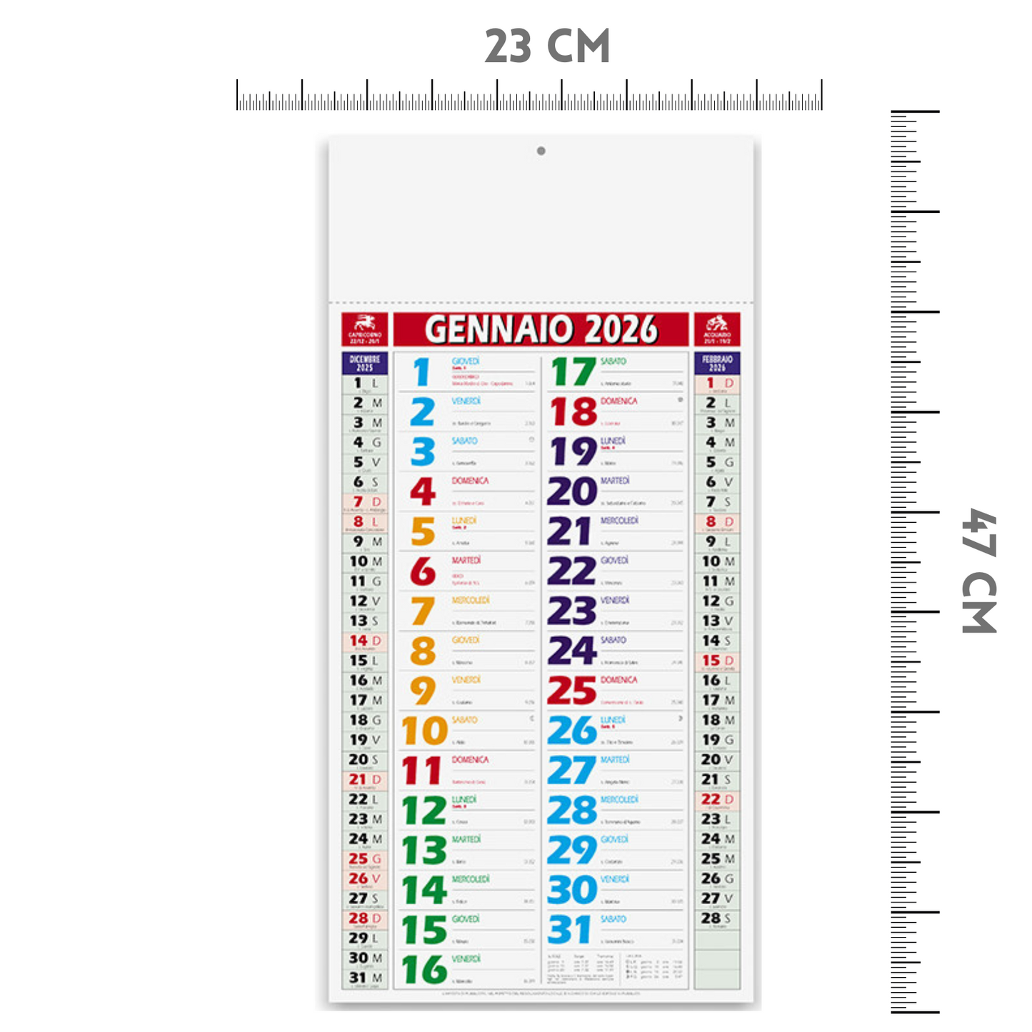 Calendario olandese 2026 personalizzato | Cod. PA658