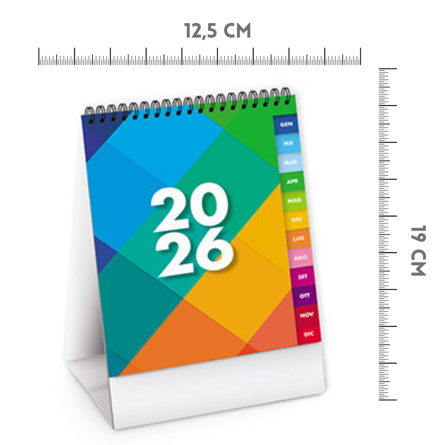Calendario da banco 2026 personalizzato | Cod. PA742