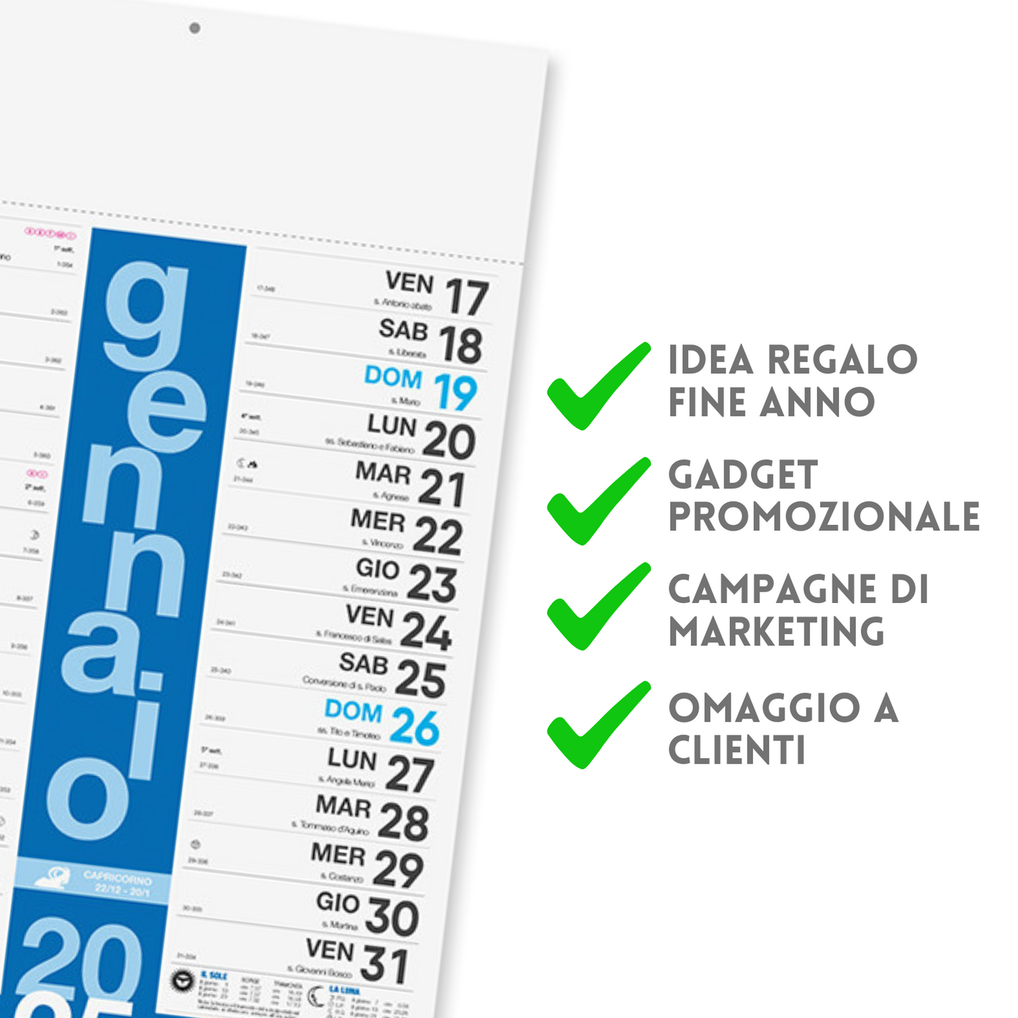 Calendario olandese 2026 personalizzato | Cod. PA430