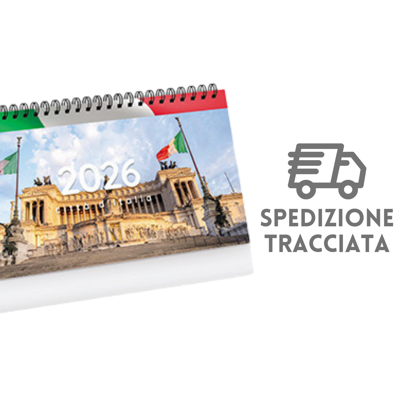 Calendario da banco 2026 città d'Italia | Cod. PA401
