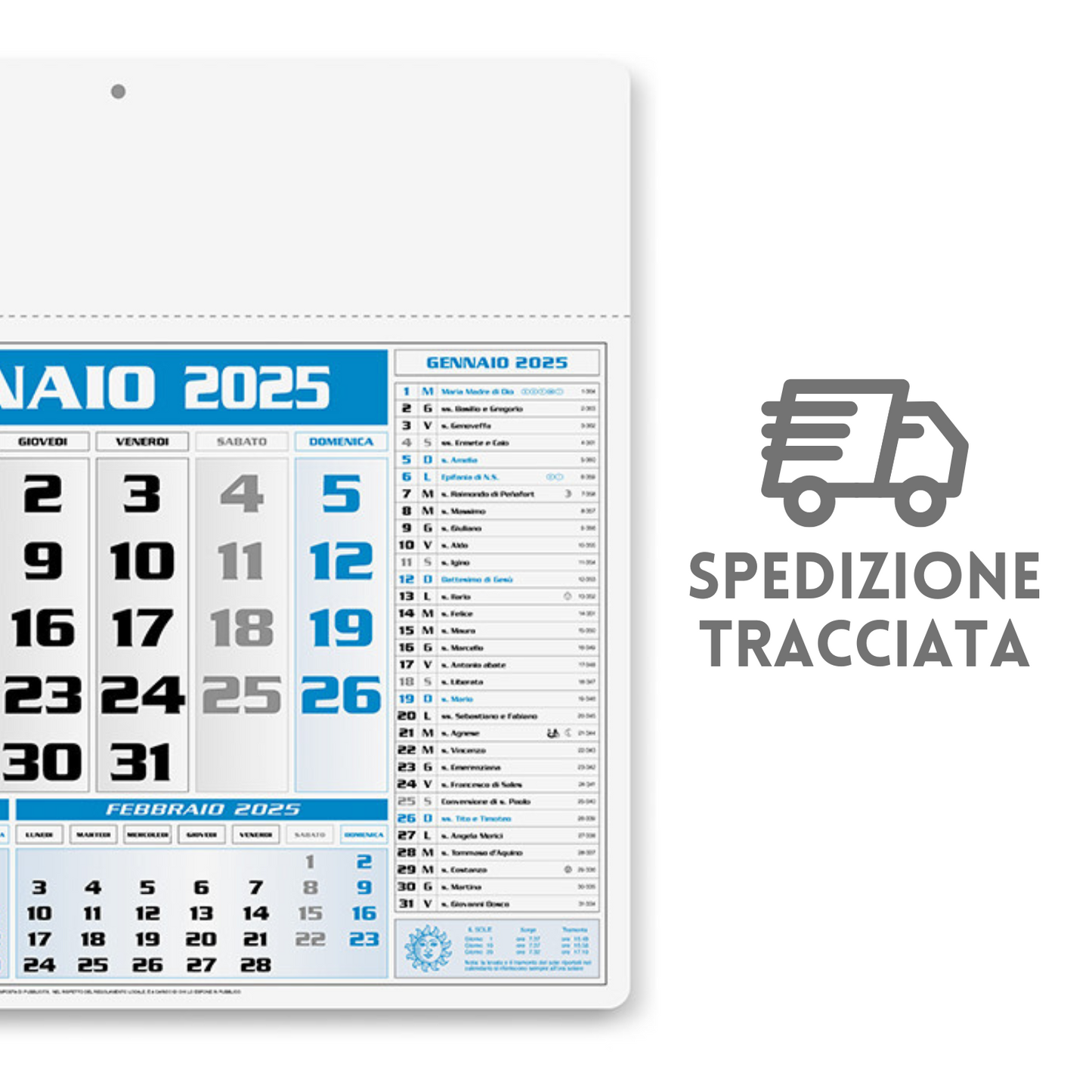 Calendari personalizzati 2025 olandesi PA560