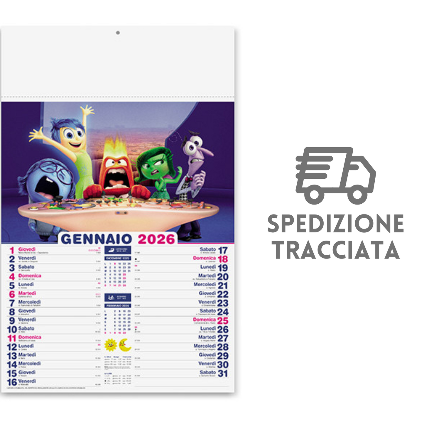 Calendario illustrato 2026 Favole | Cod. PA105
