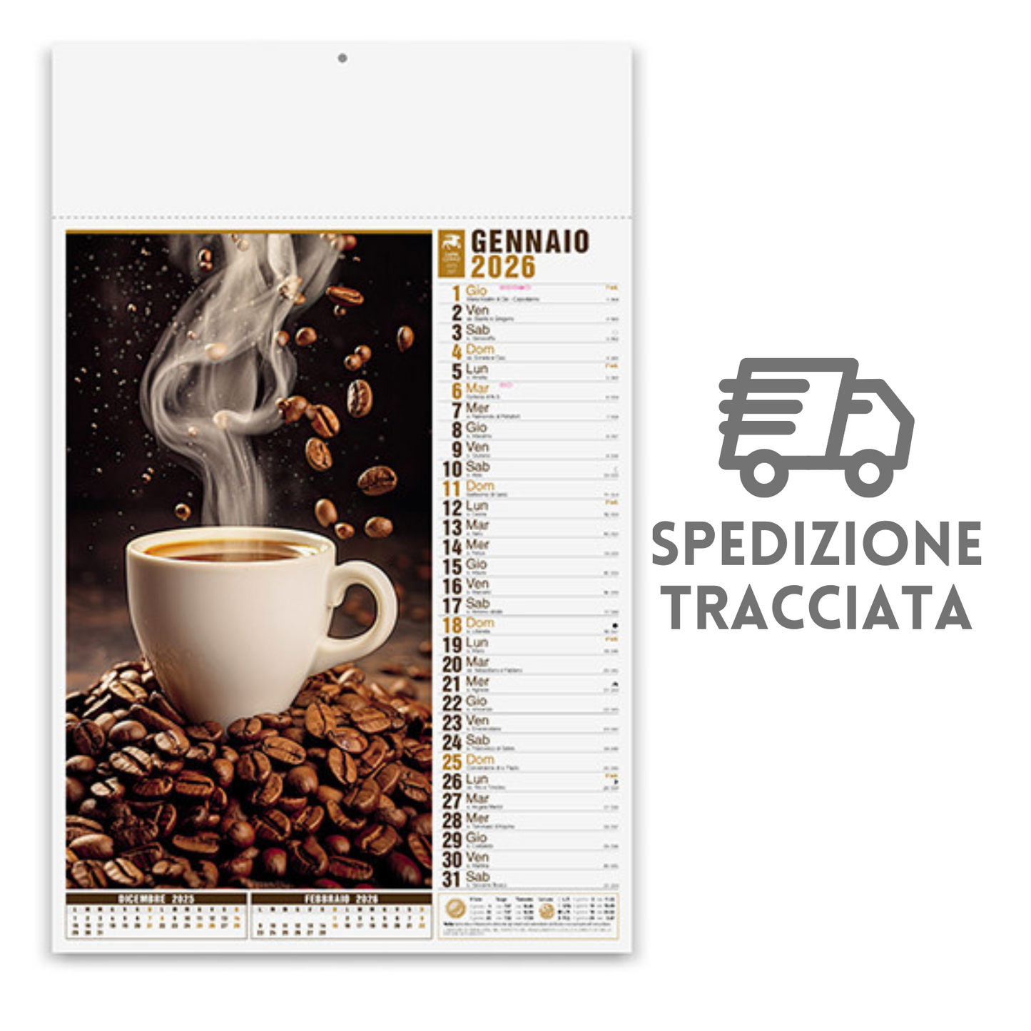 Calendario illustrato 2026 Dolci Momenti | Cod. PA148