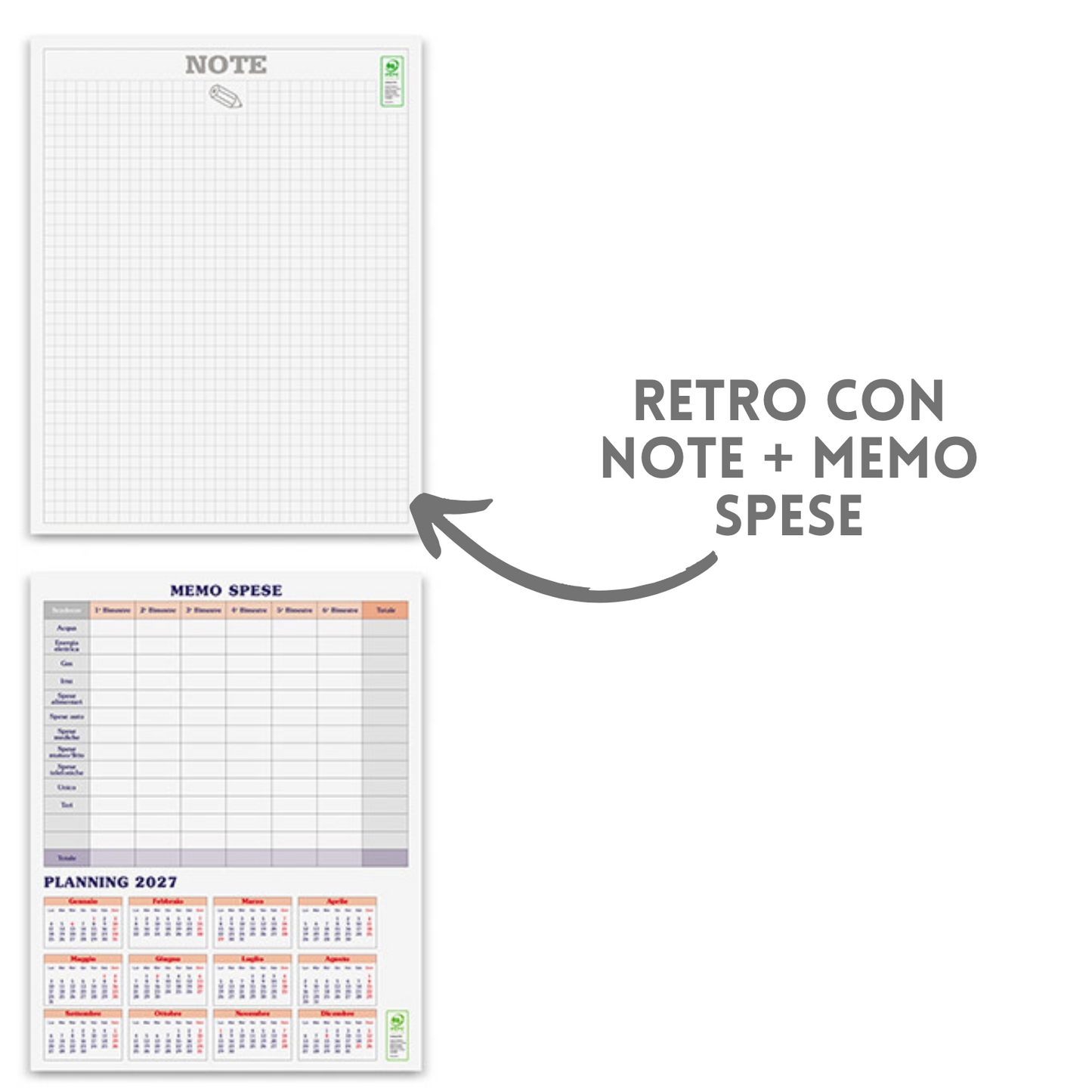 Calendario olandese 2026 personalizzato | Cod. PA610